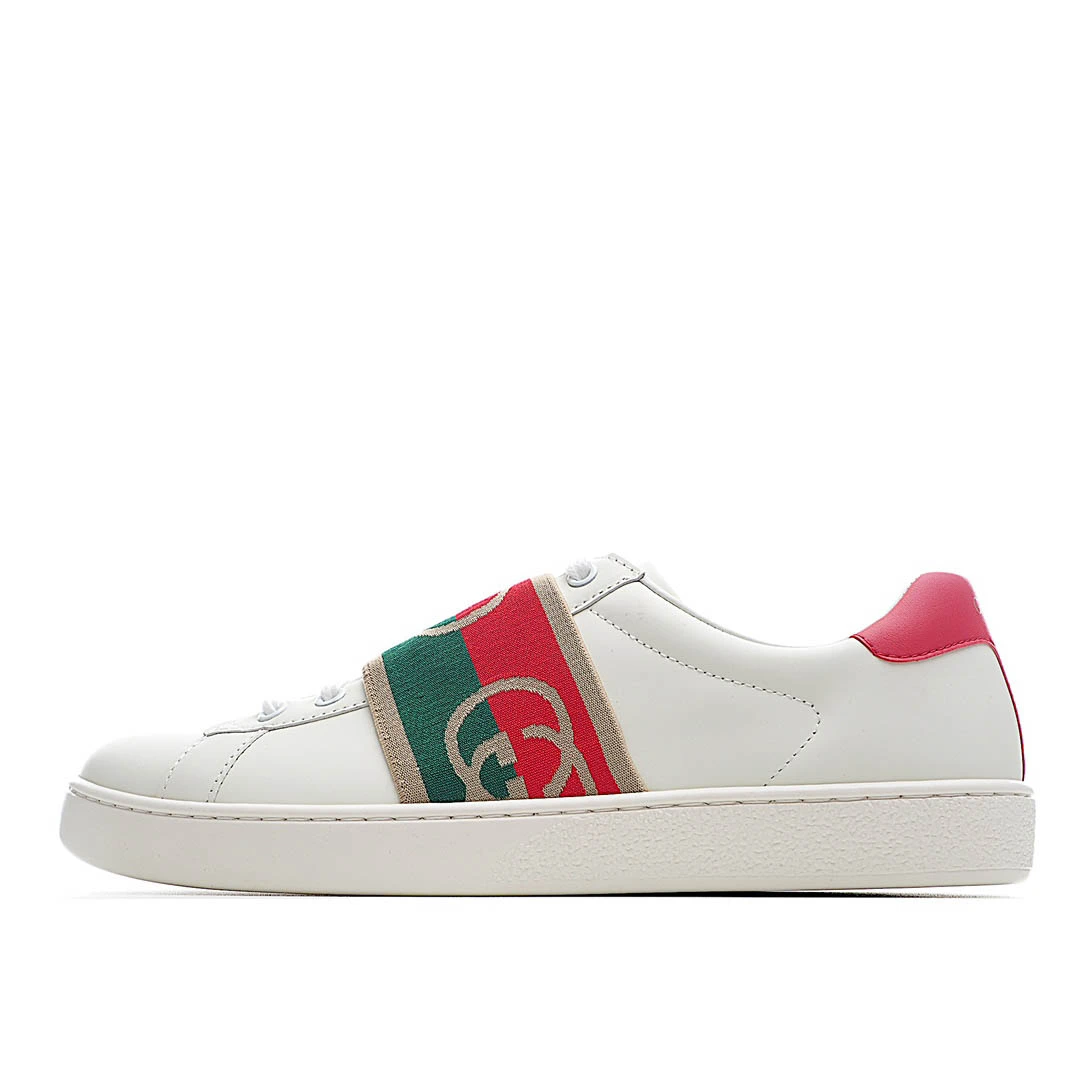 i0f8cdd2b6642164a1b773f2e01cd6b14.webp Gucci ACE series small white shoes casual shoes - Image 1