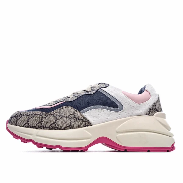 Gucci Rhyton Vintage Trainer Sneaker Dad Running Shoes.