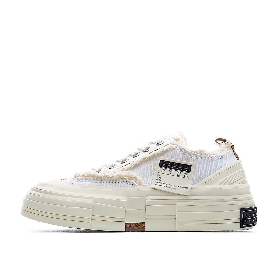 i29f079ebb051f6451a66fde50b77d1f3.webp x VESSEL GOP Low canvas vulcanized sneakers - Image 1