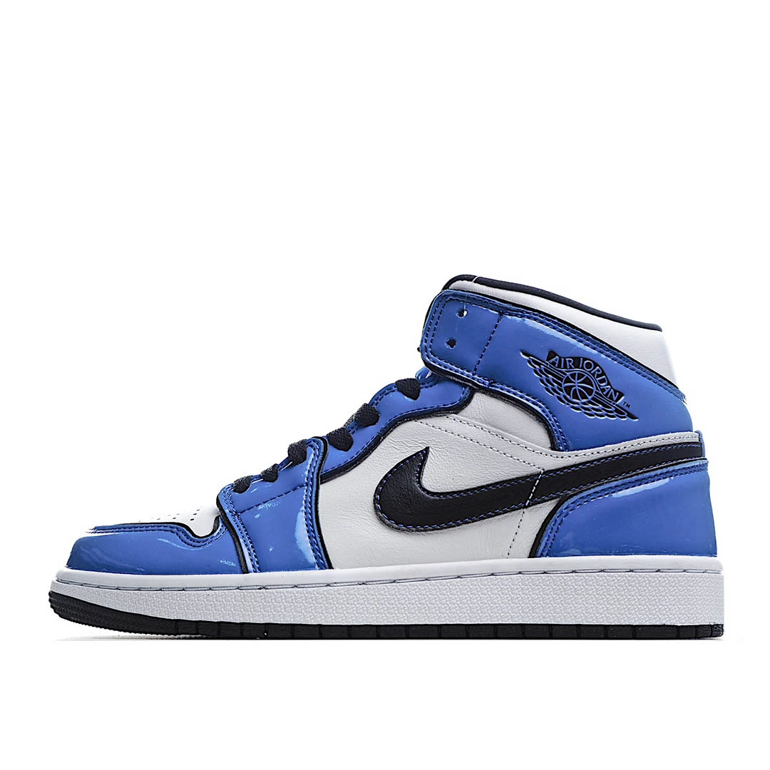 i2c45e850481eadbef08c26796597a65f.webp Air Jordan 1 Mid SE ‘Signal Blue- - Image 1