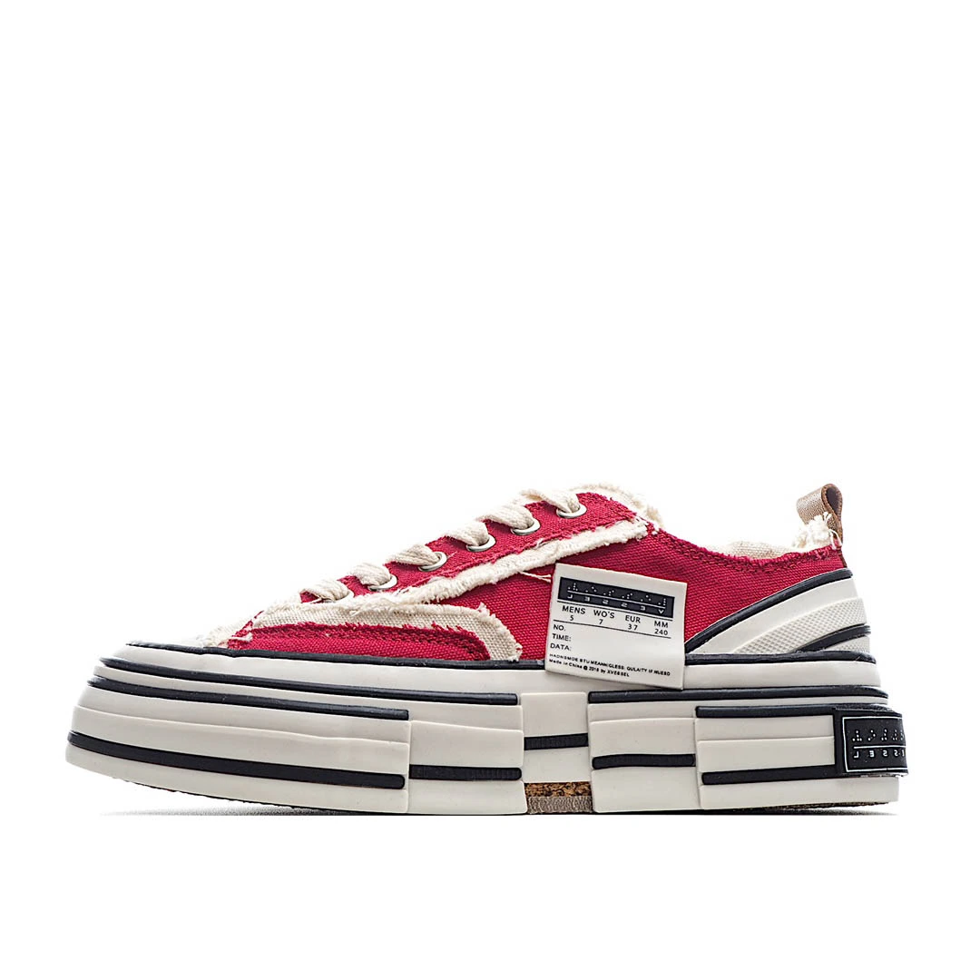i2ea7834520bff8000be2fb59517469d8.webp x VESSEL GOP Low canvas vulcanized sneakers - Image 1
