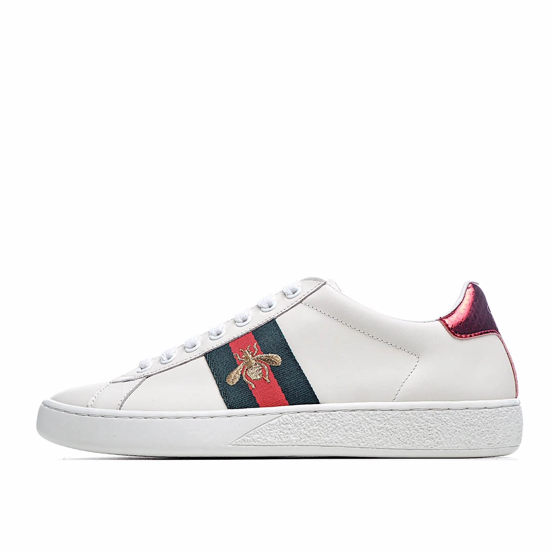 i3521b8b7c92e3c74fda3ba63fc0cf9c1.webp Gucci ACE series small white shoes casual shoes - Image 1