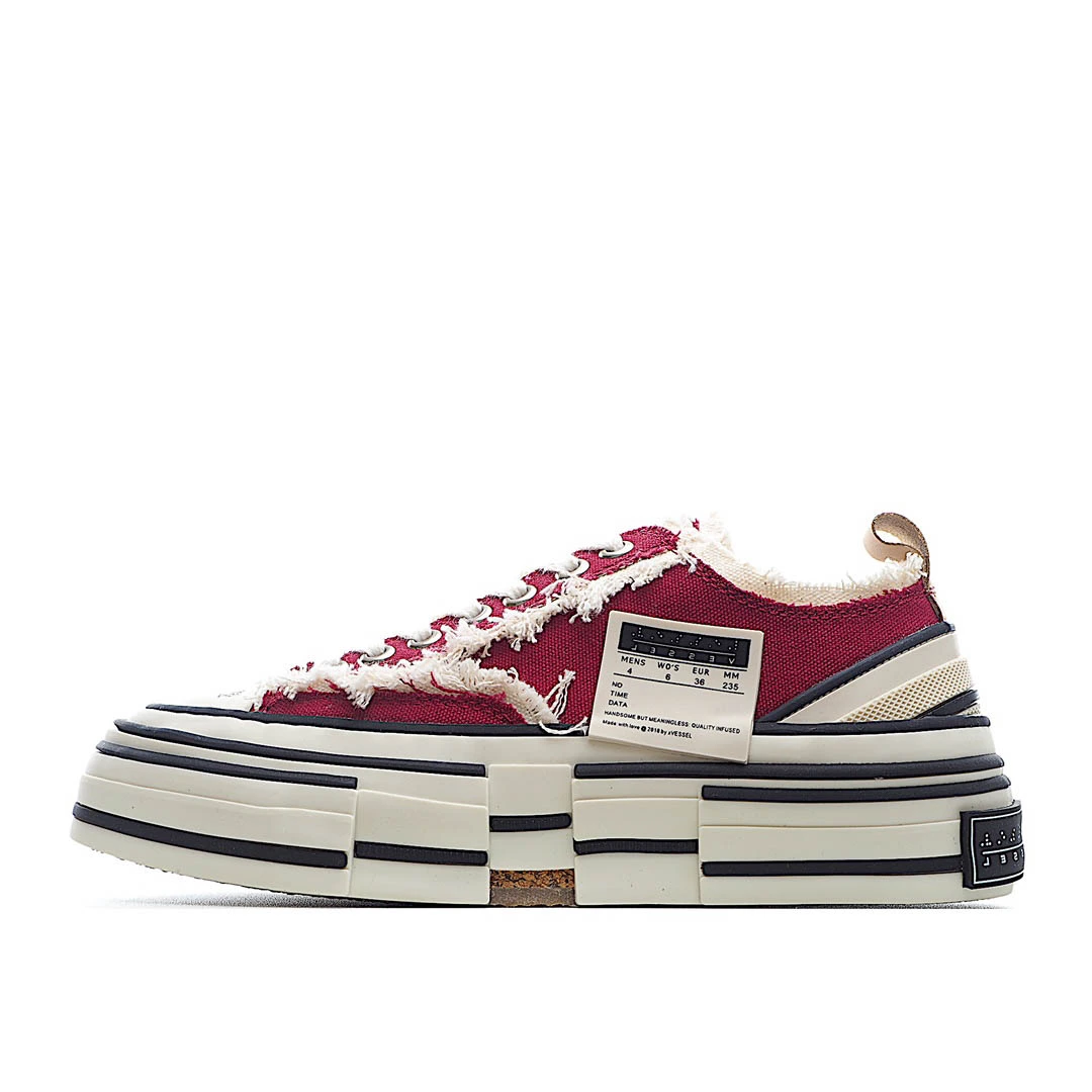 i372d8d20bbe0663a9788c98ac7247d6e.webp x VESSEL GOP Low canvas vulcanized sneakers - Image 1