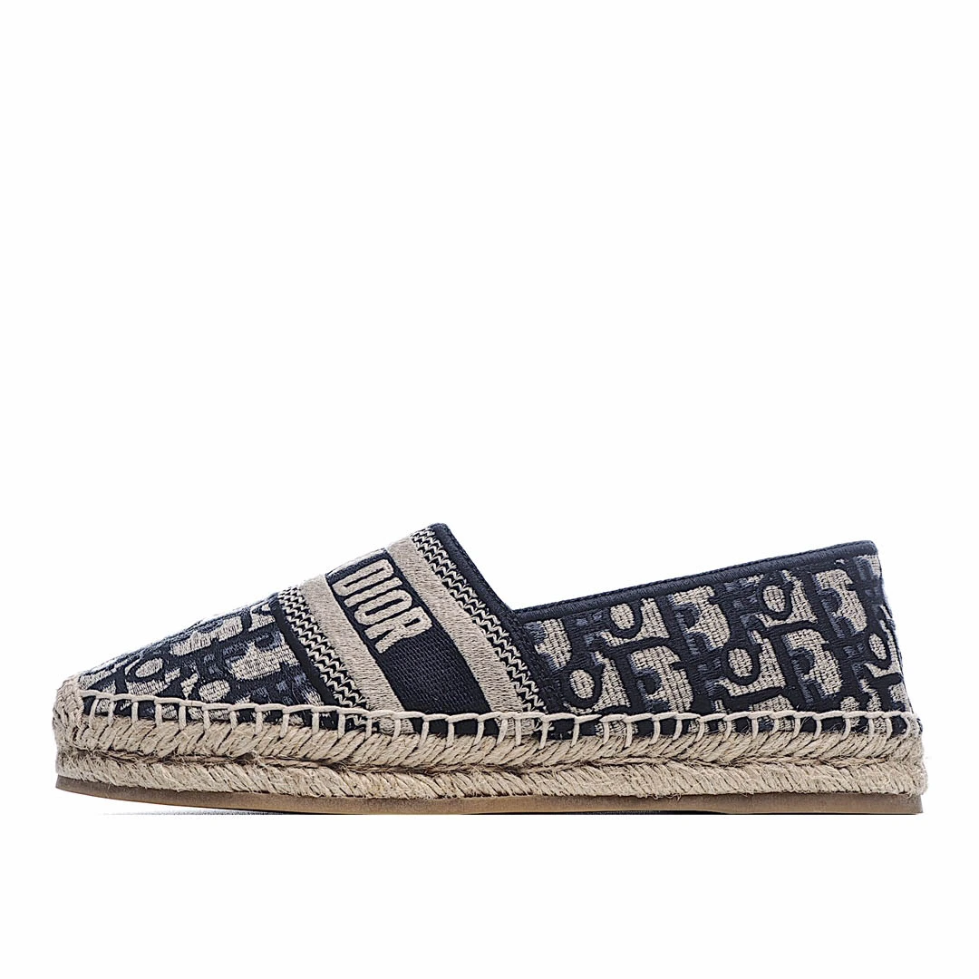 i4ee3e32479dd028c1cf7ad9a69cc91fa.webp Dior Granville 20ss Fisherman-s Half Slippers - Image 1