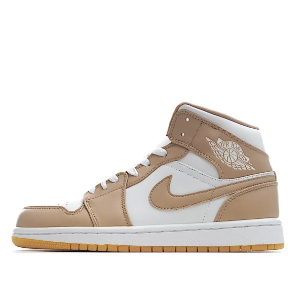 Air Jordan 1 Mid ‘Tan Gum-
