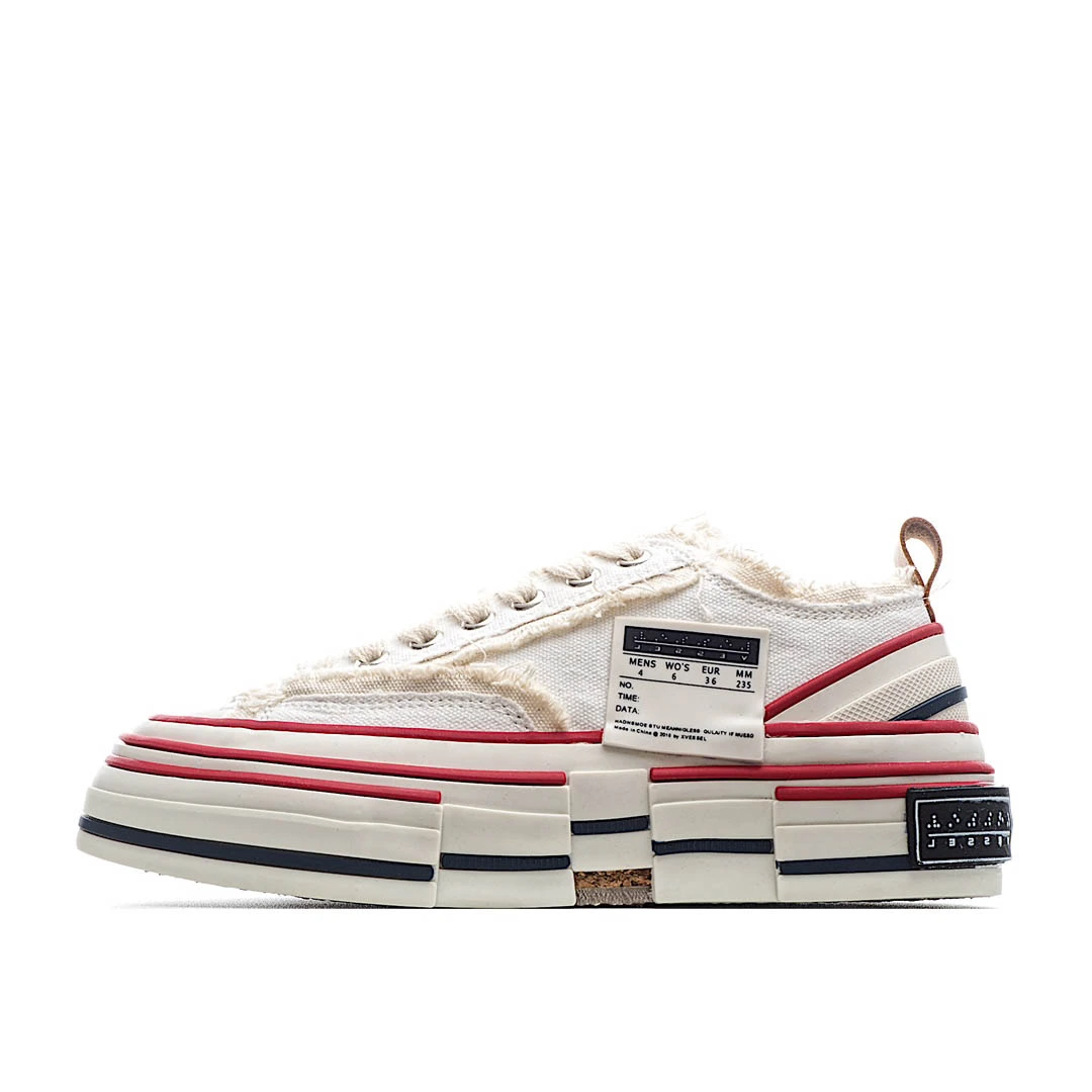 i5590006090d4c9b6fd10a0ac4eaea8b1.webp x VESSEL GOP Low canvas vulcanized sneakers - Image 1