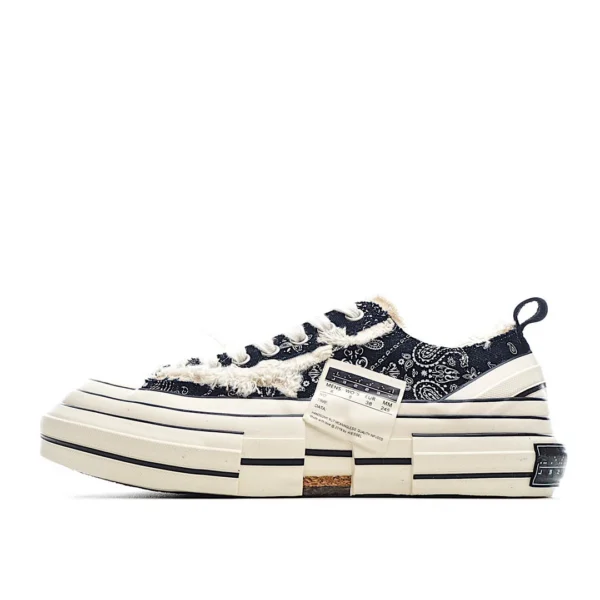 xVESSEL GOP Low canvas vulcanized sneakers