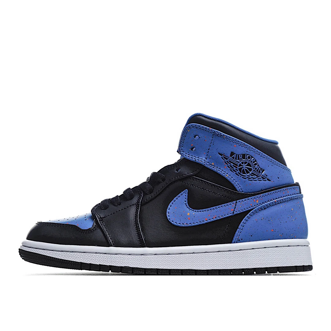 i5fde59ebc9def9cdfca23eb01e8d3b36.webp Air Jordan 1 Mid GS ‘Paint Splatter- - Image 1