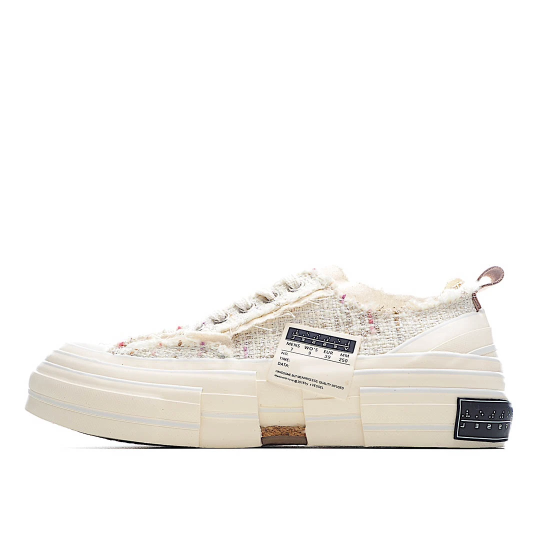 i61cb7910cbe3d81c627c697bfc349ca2.webp x VESSEL GOP Low canvas vulcanized sneakers - Image 1