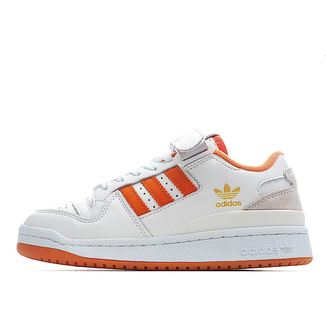 i63a9245ecea2a3b6e63a38a2317f54b2.webp Adidas Forum Low ‘White True Orange- - Image 1