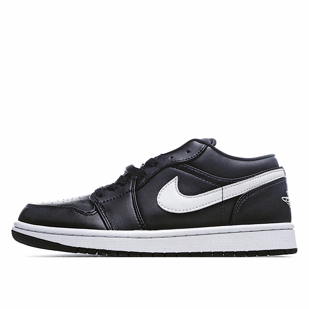 i67acff5e2a9a50259ed1f6d8ee950332.webp Wmns Air Jordan 1 Low 'Black' - Image 1
