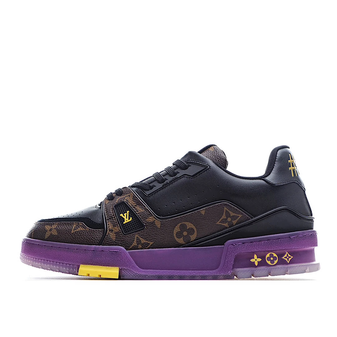 i7c2b4411ed117e25b60e1993d70cfe96.webp Virgil Abloh Louis Vuitton Trainer Sneaker Low Casual Basketball Shoe - Image 1