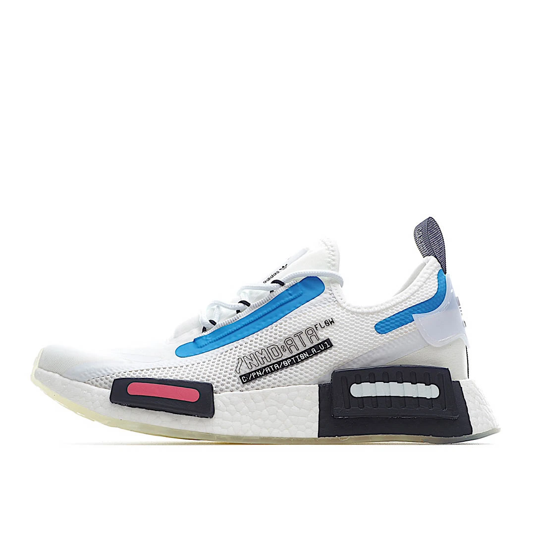 i7dbf98c1f4c647aef8489b1747967422.webp Adidas Wmns NMD_R1 Spectoo ‘Cloud White- Sample - Image 1