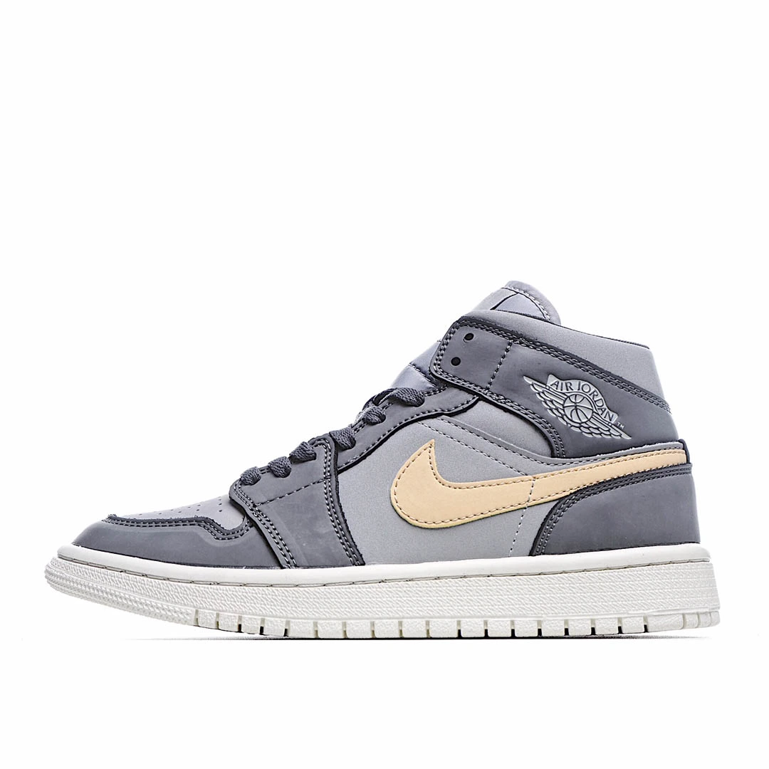 i820bbf198e679513778a683a37cfbe29.webp Wmns Air Jordan 1 Mid ‘Iron Grey Onyx- - Image 1
