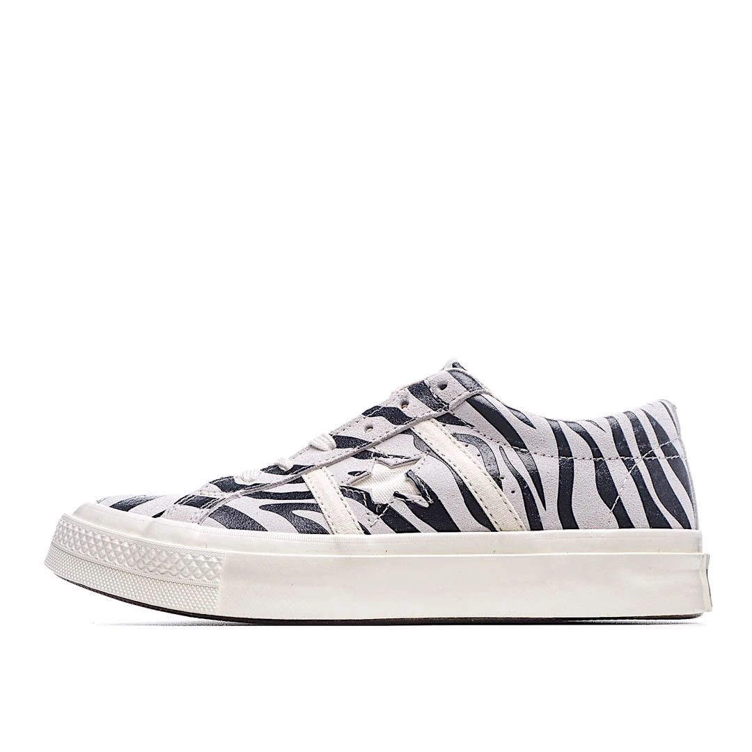i8265e10c22c3b5ecfca1580f9653b876.webp Converse JACK STARBARS ZEBRASUEDE Espadrilles - Image 1