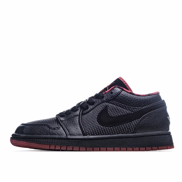 Air Jordan 1 Retro Low ‘Black Silver Red-
