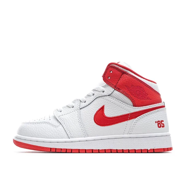 Air Jordan 1 MID Blue and Red Mandarin Ducks DH0200-100 Mid Series