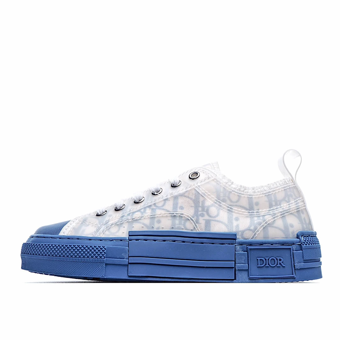 ia59c675ac8d764ab92b9dba19f935524.webp Dior B23 Oblique Slip-on Low Top Sneakers Sheer Print Sneakers - Image 1