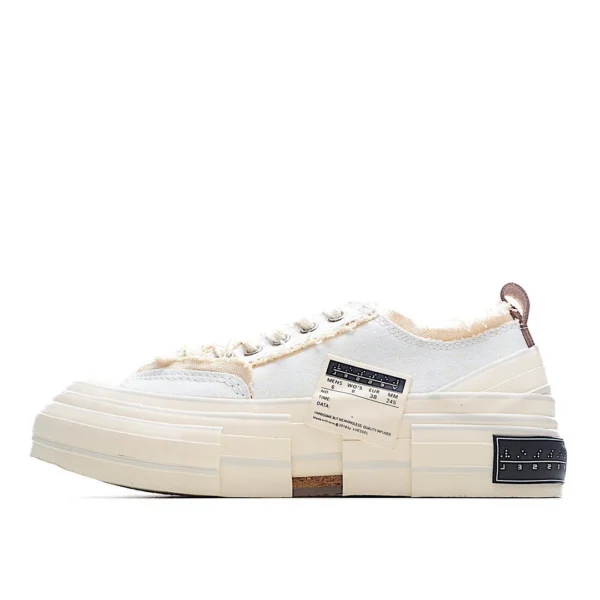 x VESSEL GOP Low canvas vulcanized sneakers