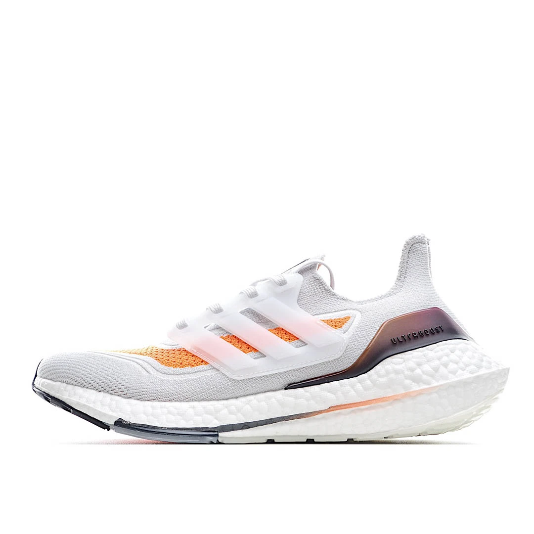 iaff98d5e21ae9086c2b559ab6aa9a8ee.webp Adidas UltraBoost 21 ‘Grey Screaming Orange- - Image 1