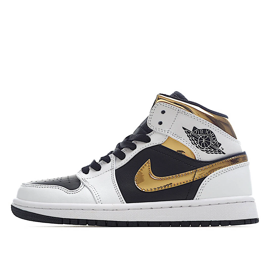 ibaafde08d19c8298b68912f2c6529d59.webp Air Jordan 1 Mid GS ‘White Gold- - Image 1