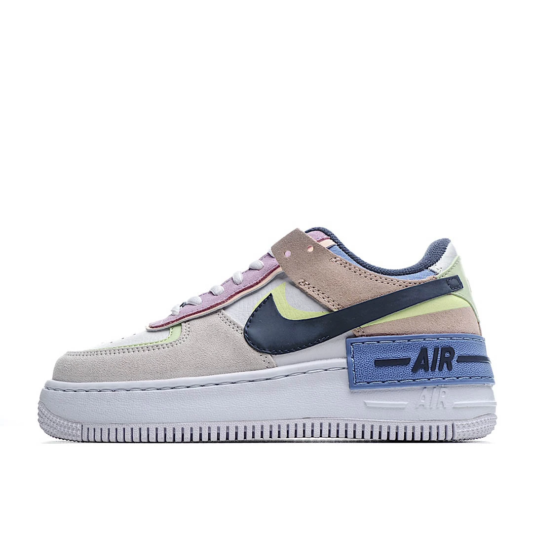 ic38452719defe180429f898405f255f6.webp Nike WMNS Air Force 1 Shadow Low-Top Sneakers - Image 1