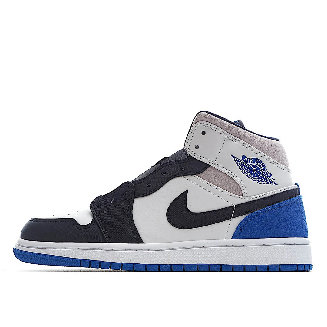 id42d9e8df65c6c67f3372e2f0f7c1aeb.webp Air Jordan 1 Mid SE ‘Royal Black Toe- - Image 1