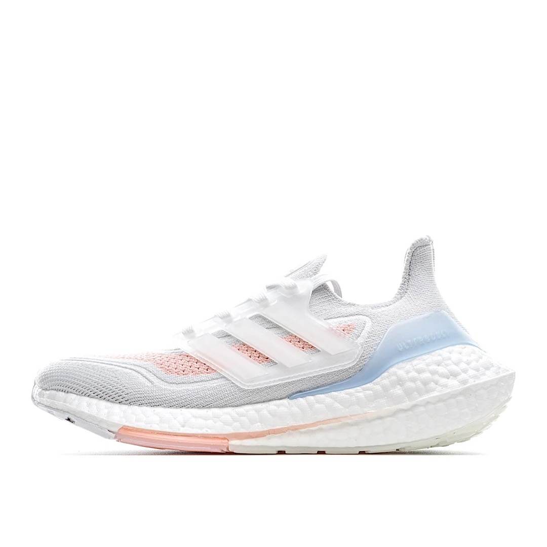 id91cb3b916b6990f51af8b2da317b8b7.webp Adidas Wmns UltraBoost 21 ‘White Glow Pink- - Image 1