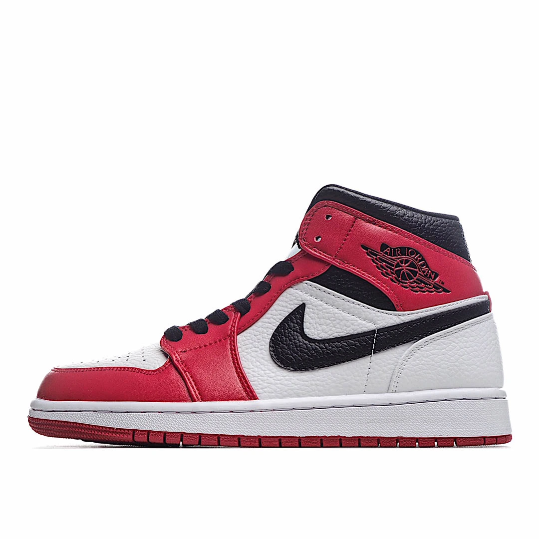 ida22e297eb6e0b75016683c9f2a6ec90.webp Air Jordan 1 Mid GS ‘Chicago- - Image 1