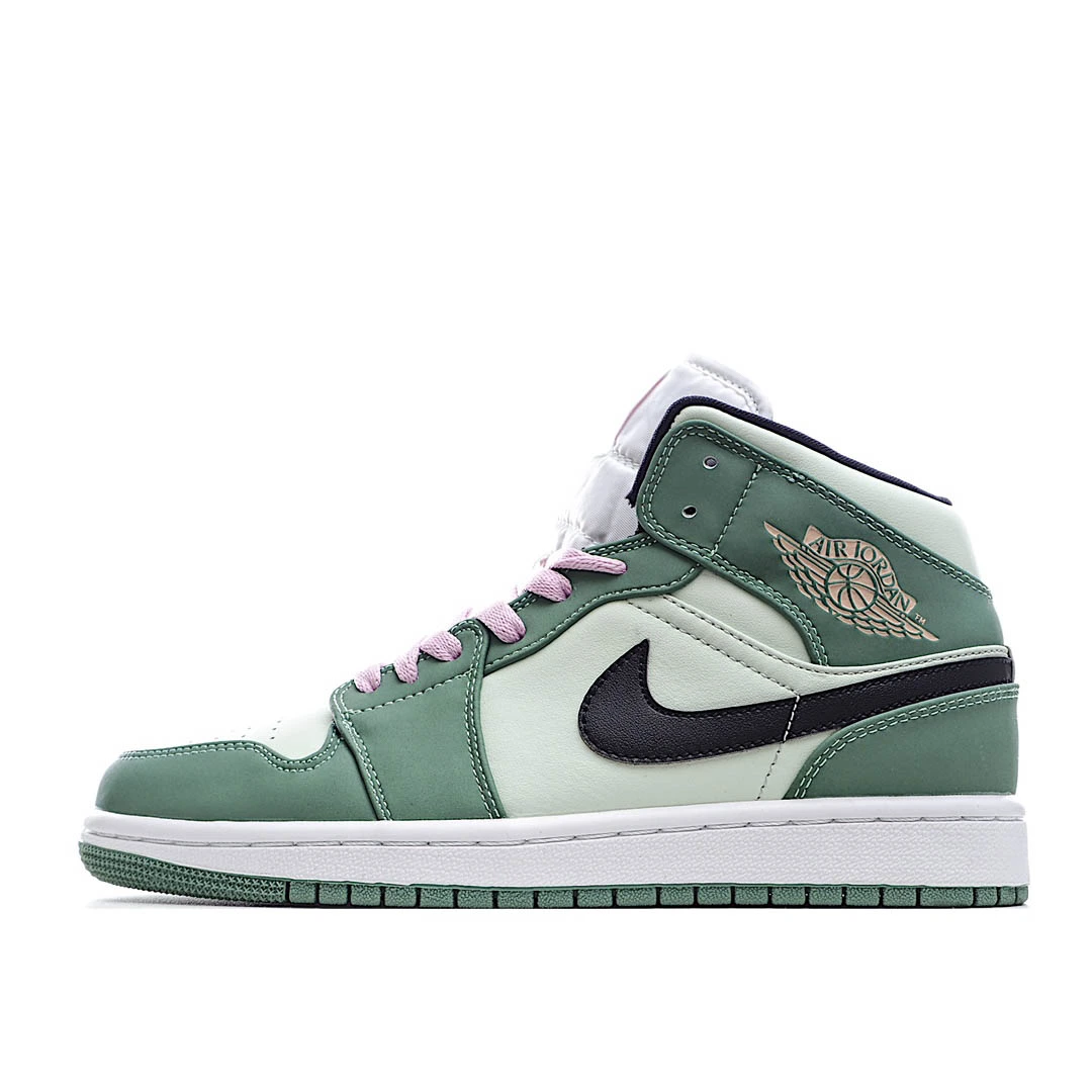 idfe74561e6168aa7a9933b0a25d0c9ea.webp Wmns Air Jordan 1 Mid SE ‘Dutch Green- - Image 1