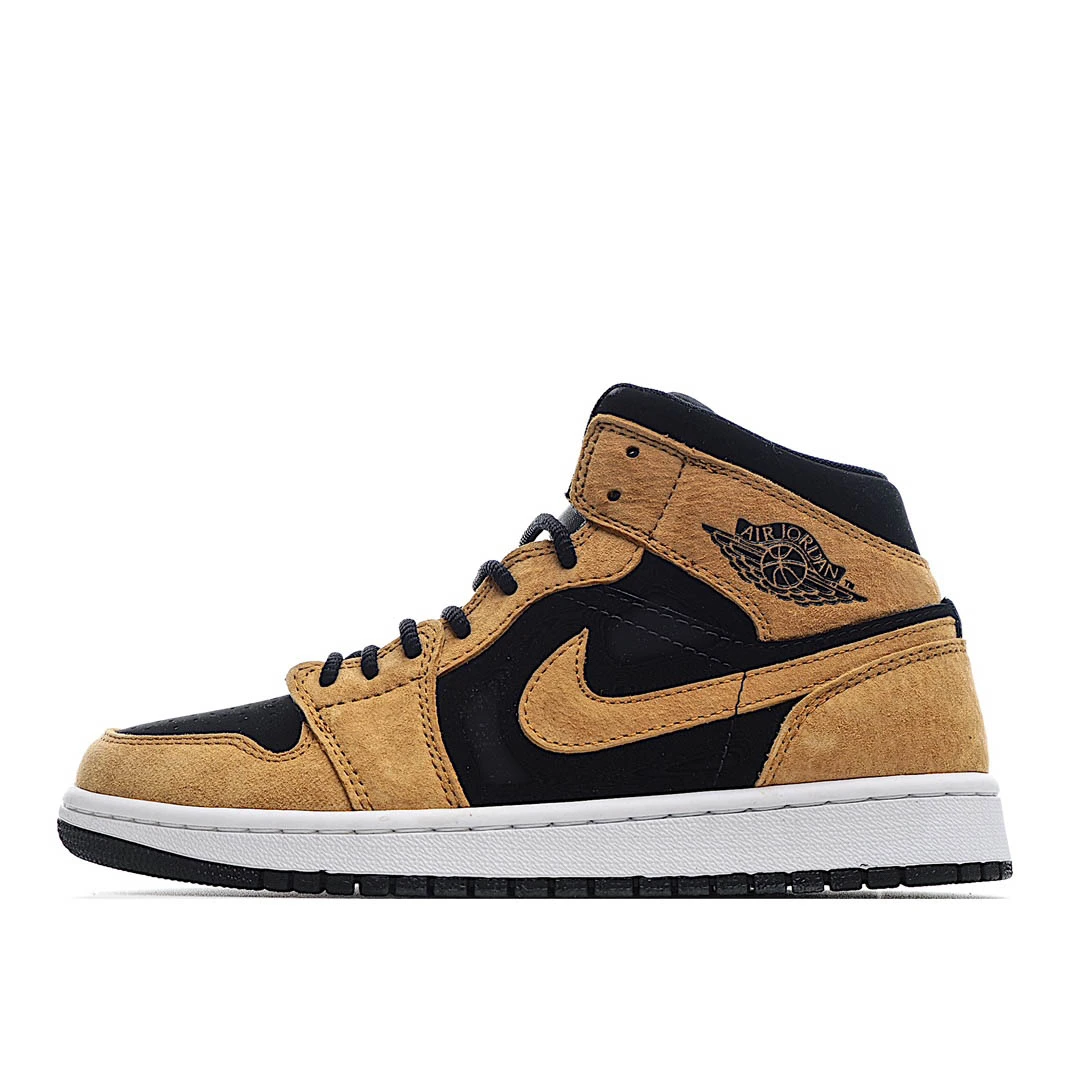 ie433ebbe2ee089ff36138da24baedecb.webp Wmns Air Jordan 1 Mid SE ‘Desert Ochre- - Image 1