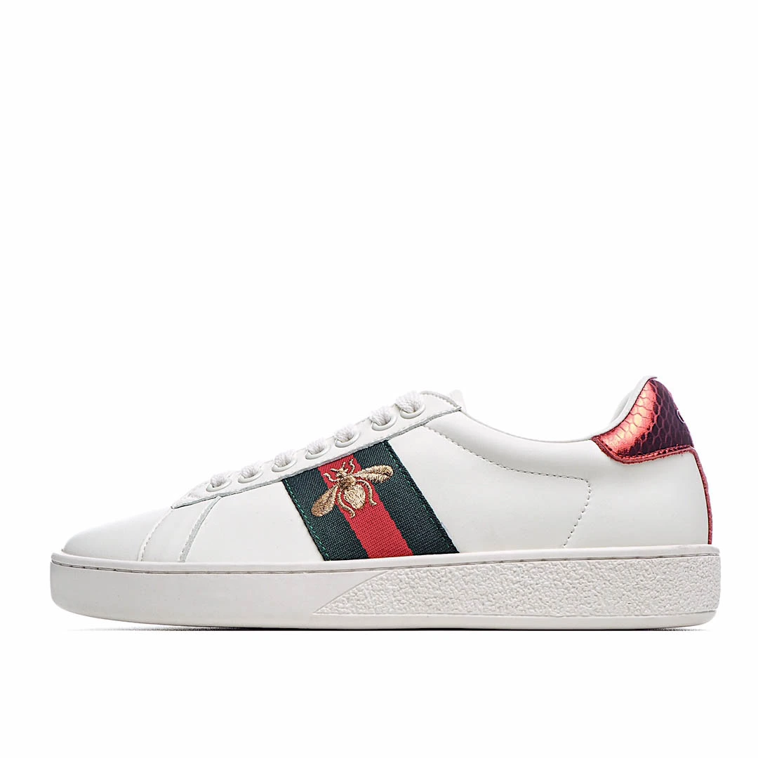 ieef9d0db6a1b51da546dbeee926bec73.webp Gucci ACE series small white shoes casual shoes - Image 1