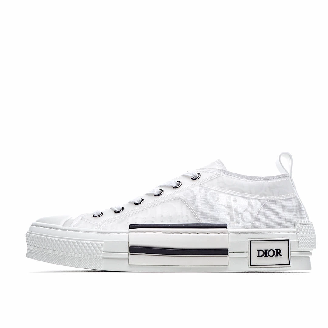 if5d993b4b9d96f5a26e9a48170582eb1.webp Dior B23 Oblique Slip-on Low Top Sneakers Sheer Print Sneakers - Image 1